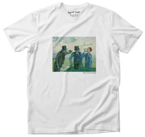 Koszulka z nadrukiem Pijący Vincent Van Gogh