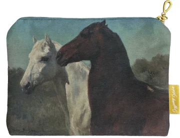 Kosmetyczka mini Dwa konie Rosa Bonheur