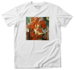 Koszulka z nadrukiem Lisy Franz Marc