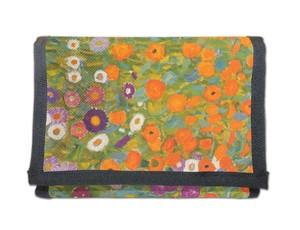 Portfel Flower garden Gustav Klimt