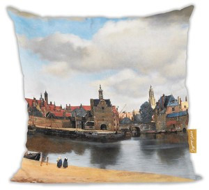 Poduszka Widok Delft Jan Vermeer