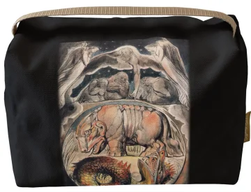 Kosmetyczka kuferek Behemoth i lewiatan William Blake