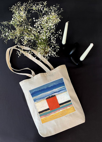 Torba z naszywką Czerwony Dom Kazimir Severinovich Malevich