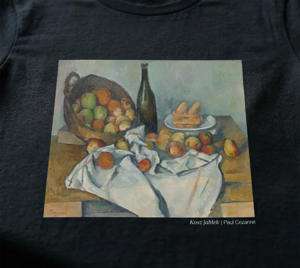 Bluzka damska Kosz jabłek Paul Cezanne