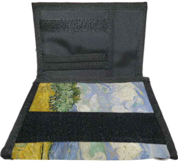 Portfel Pole pszenicy z cyprysami Vincent Van Gogh
