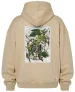 Bluza oversize Carolina Parakeet James Audubon