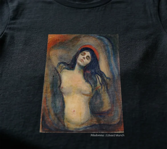 Bluzka damska Madonna Edvard Munch