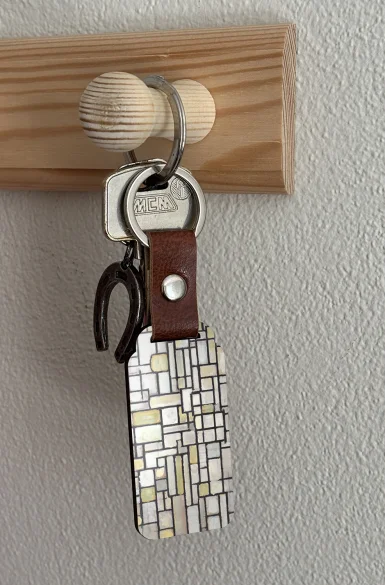 Brelok Kompozycja II Piet Mondrian