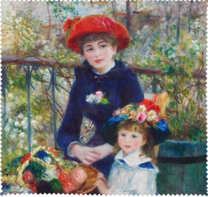 Ściereczka do okularów Dwie siostry (na tarasie) Pierre-Auguste Renoir