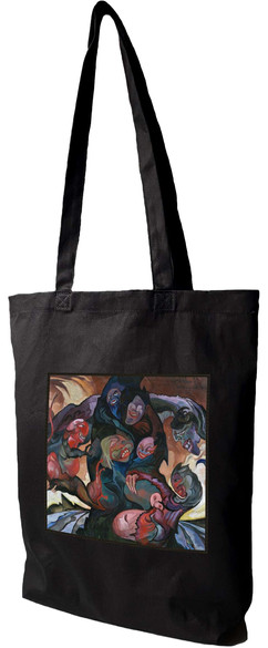 Torba z naszywką Kompozycja fantastyczna, Wizja z maskami Witkacy