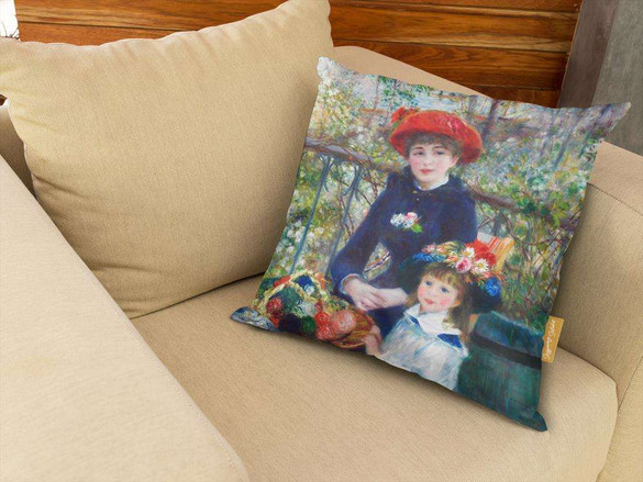 Poduszka Dwie siostry (na tarasie) Pierre-Auguste Renoir