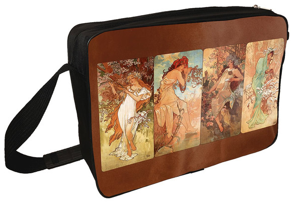 Torba na ramię 4 pory roku Alfons Mucha