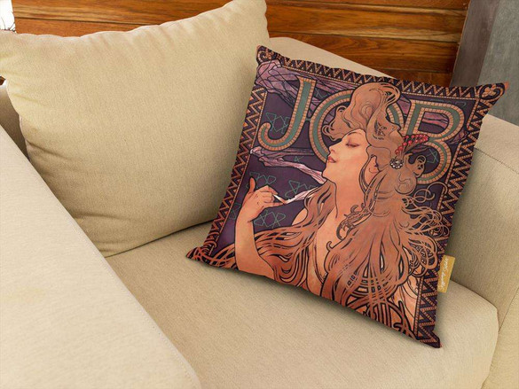 Poduszka Job Alfons Mucha