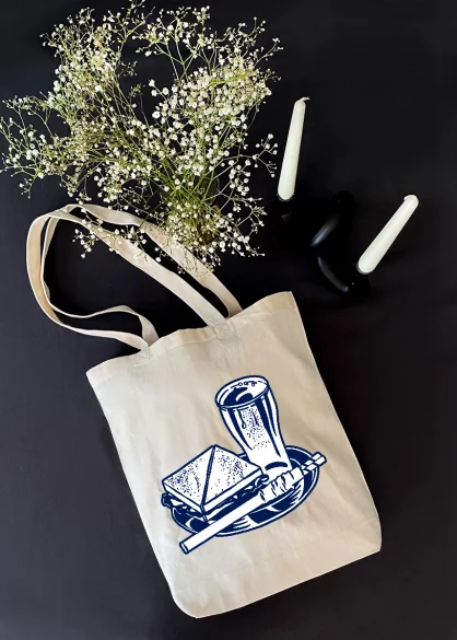 Torba bawełniana Sandwich and soda Roy Lichtenstein