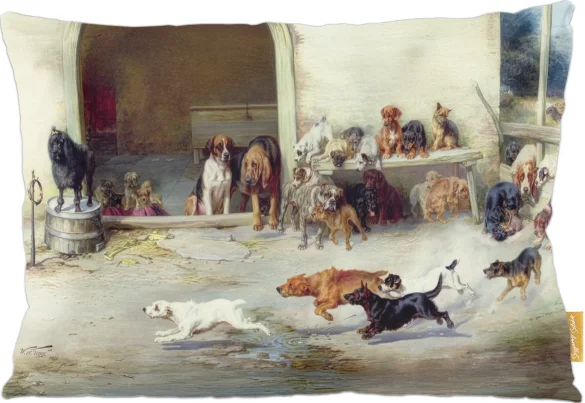 Poduszka Gorący pościg William Henry Hamilton Trood