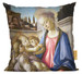 Poduszka Madonna, dziecko i 2 anioły Sandro Botticelli
