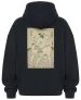 Bluza oversize Zapaśnicy sumo Uzugafuchi Kandayu i Takasaki Ichijuro Katsushika Hokusai