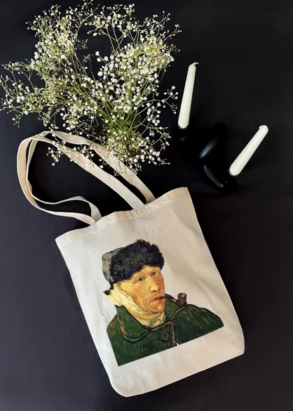 Torba bawełniana Autoportret z zabandażowanym uchem Vincent Van Gogh