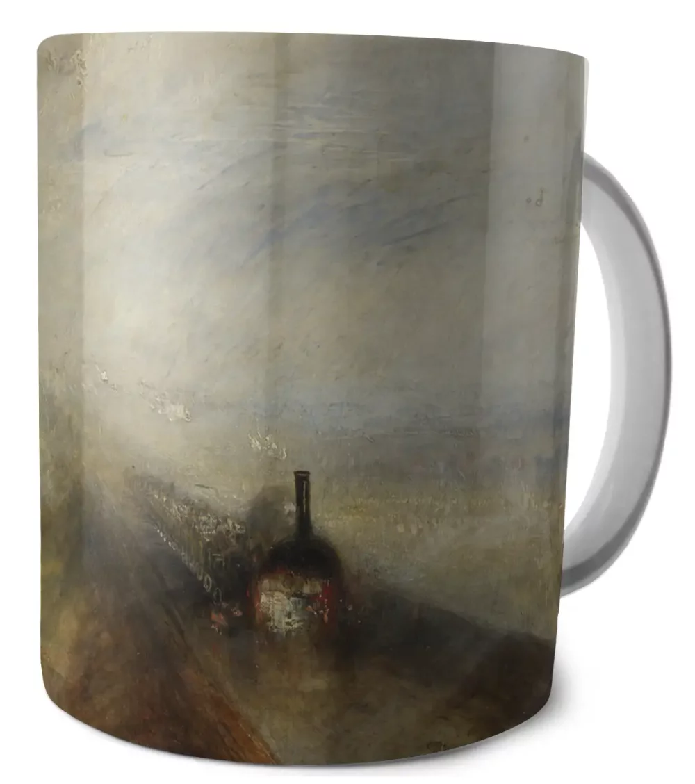 Kubek Deszcz, para i prędkość - Wielka Zachodnia Kolej William Turner