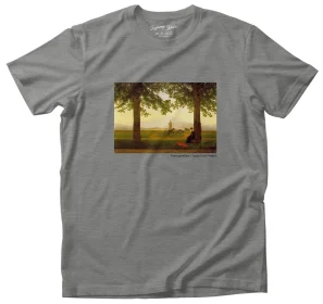 Koszulka z nadrukiem Taras ogrodowy Caspar David Friedrich