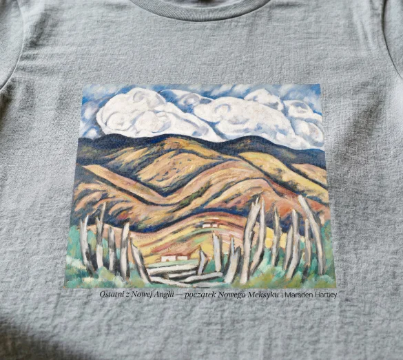 Bluzka damska Ostatni z Nowej Anglii — początek Nowego Meksyku Marsden Hartley