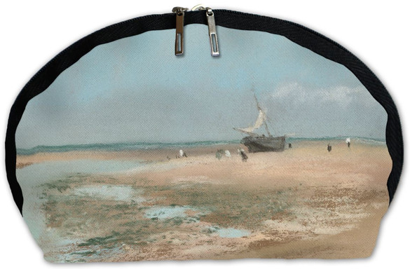 Kosmetyczka Plaża podczas odpływu (ujście rzeki) Edgar Degas