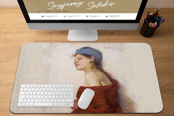 Podkładka Portret kobiety - Cyganka Olga Boznańska 60x40cm