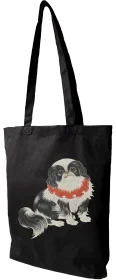 Torba bawełniana Pies pekińczyk Ohara Koson