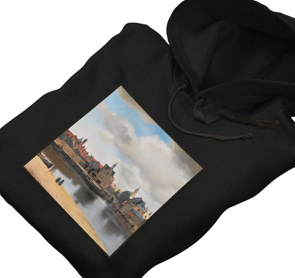 Bluza z naszywką Widok Delft Jan Vermeer