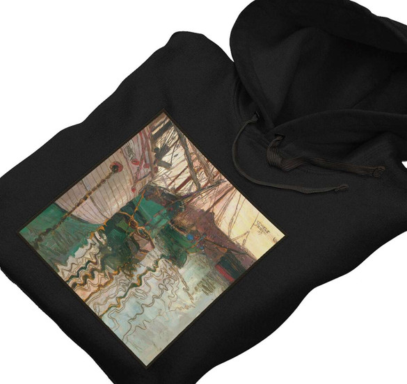 Bluza z naszywką Port w Trieście Egon Schiele