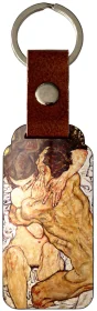 Brelok The Embrace (1917) Egon Schiele