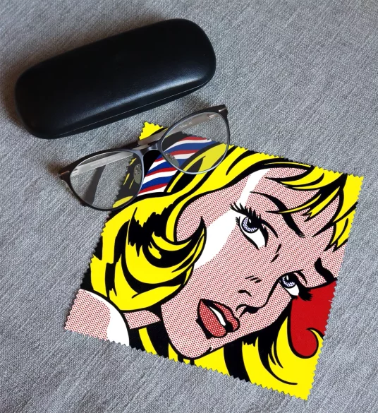 Ściereczka do okularów Girl with Hair Ribbon Roy Lichtenstein