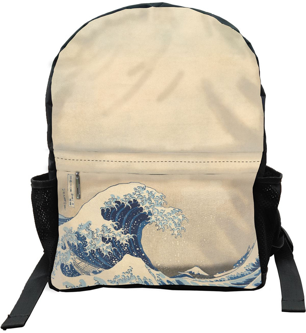 Plecak Szkolny Wielka fala w Kanagawie Hokusai Katsushika