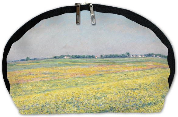 Kosmetyczka Równina Gennevilliers, żółte pola Gustave Caillebotte