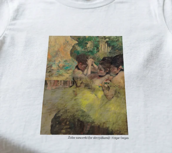 Bluzka damska Żółte tancerki (ze skrzydłami) Edgar Degas