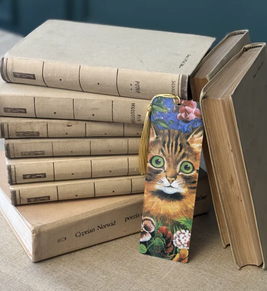 Zakładka do książki Studium kota Louis Wain