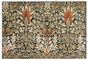 Magnes Główka węża William Morris