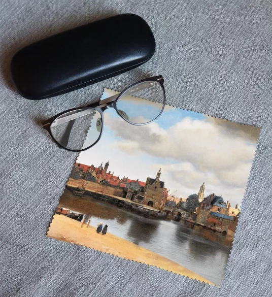 Ściereczka do okularów Widok Delf Jan Vermeer