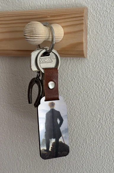 Brelok Wędrowiec nad morzem mgły Caspar David Friedrich