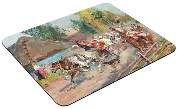 Podkładka Wesele krakowskie na drodze Wojciech Kossak 60x40cm