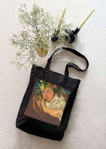 Torba z naszywką Portret panny Sternbachówny Stanisław Wyspiański