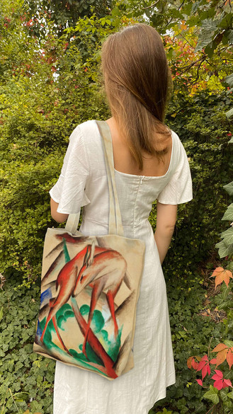 Torba na ramię shopper Sarna Franz Marc