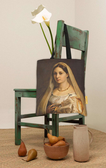 Torba na ramię Portret kobiety Rafael Santi