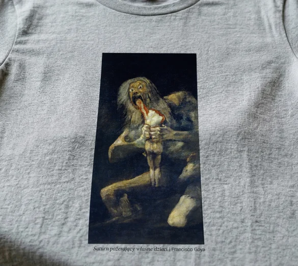 Bluzka damska Saturn pożerający własne dzieci Francisco Goya