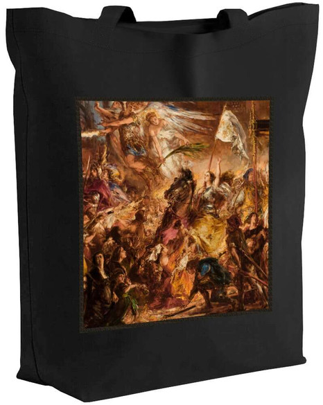 Torba z naszywką Dziewica Orleańska Jan Matejko