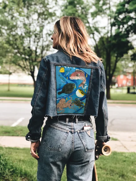 Ekran Umysły ryb Utagawa Kuniyoshi