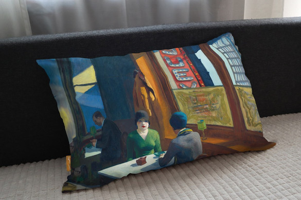 Poduszka Mieszanka potraw Edward Hopper