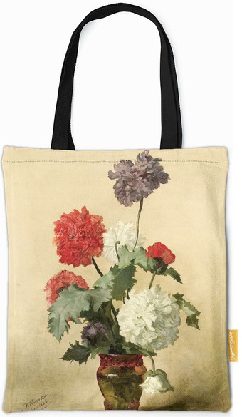 Torba na ramię Peonie (maki) Anna Bilińska-Bohdanowiczowa