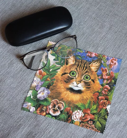 Ściereczka do okularów Studium kota Louis Wain