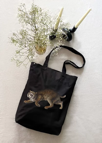 Torba bawełniana Common American Wildcat James Audubon